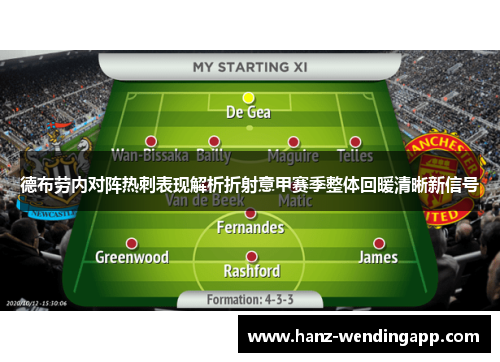 德布劳内对阵热刺表现解析折射意甲赛季整体回暖清晰新信号 德布劳内对阵热刺表现解析折射意甲赛季整体回暖清晰新信号